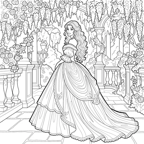 Princess in the Garden