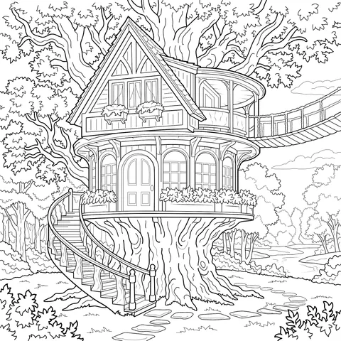 Dreamy Tree - house