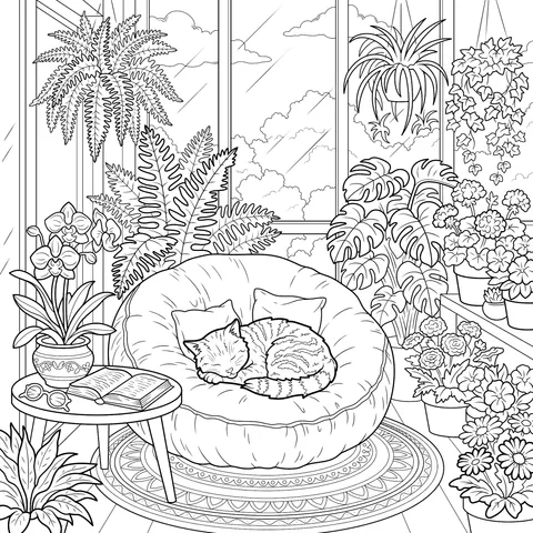 A Cozy Garden Nook