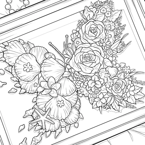 Charm of Butterflies, Flowers and Shells