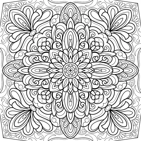 Colorful Mandala Pattern