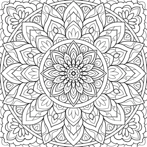 Gorgeous Mandala Pattern