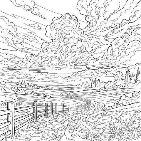 Autumn Rural Scenery