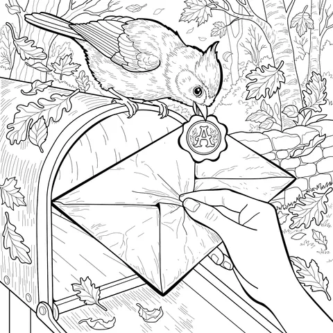 Autumn Letter - Sending Scene