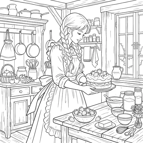 Baking Girl in the Kitchen