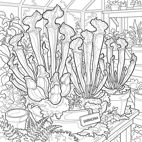 Carnivorous Plants in the Greenhouse