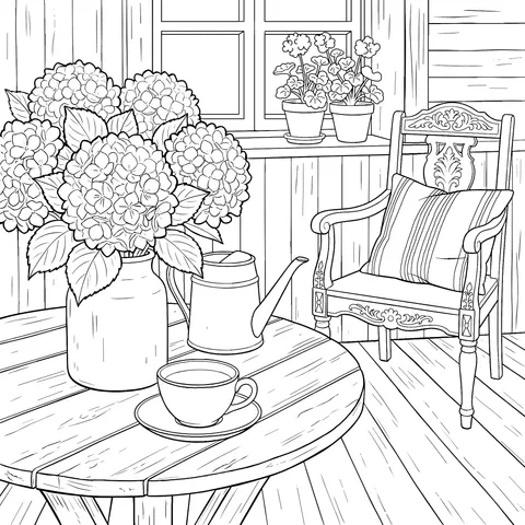 A Cozy Balcony Corner