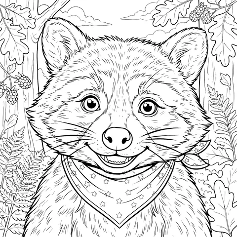 Cute Raccoon