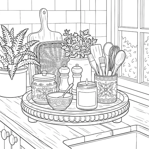 Cozy Kitchen Corner