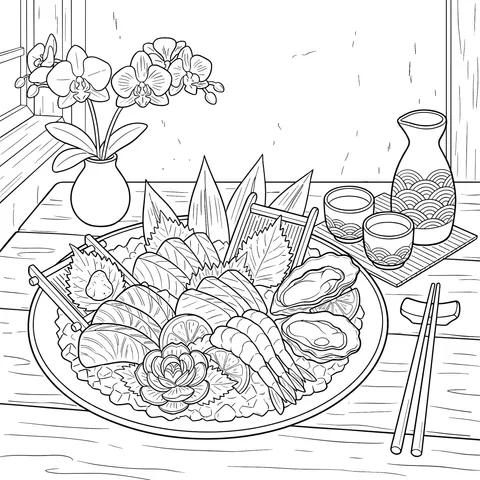 Japanese Sashimi Platter
