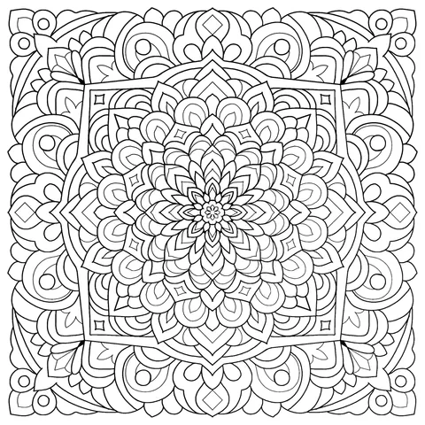 Gorgeous Mandala Pattern