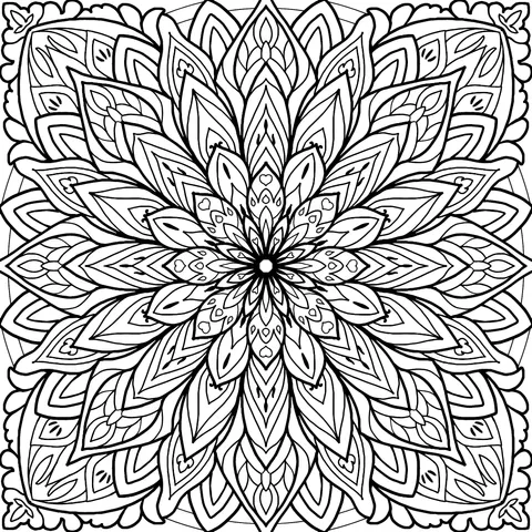 Gorgeous Mandala Pattern