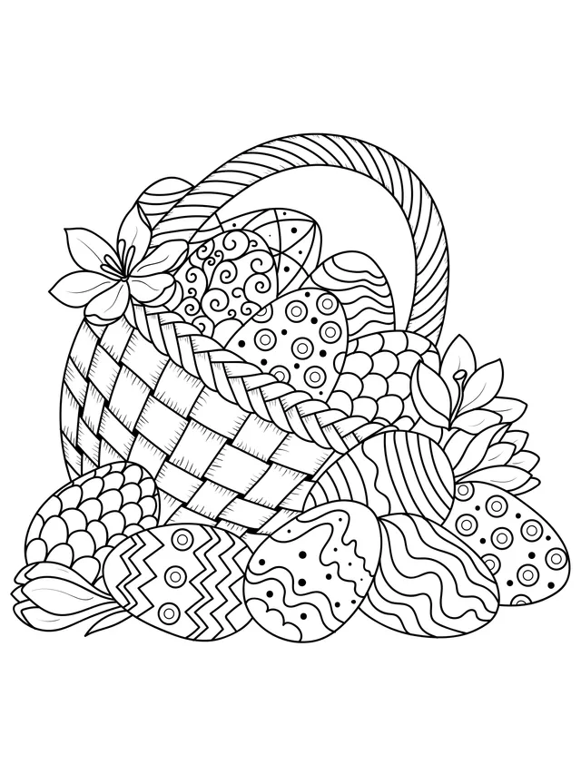 Easter Egg Basket