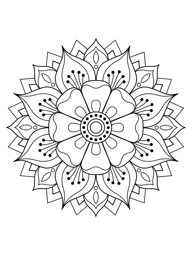 Pink Mandala Pattern