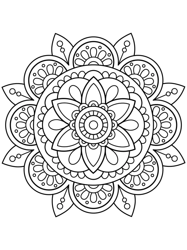 Colorful Mandala Pattern
