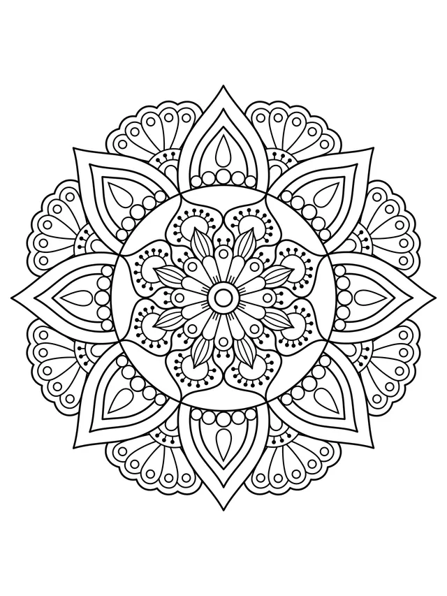 Colorful Mandala Pattern
