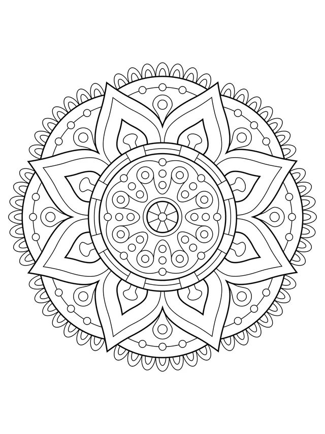 Colorful Mandala Pattern