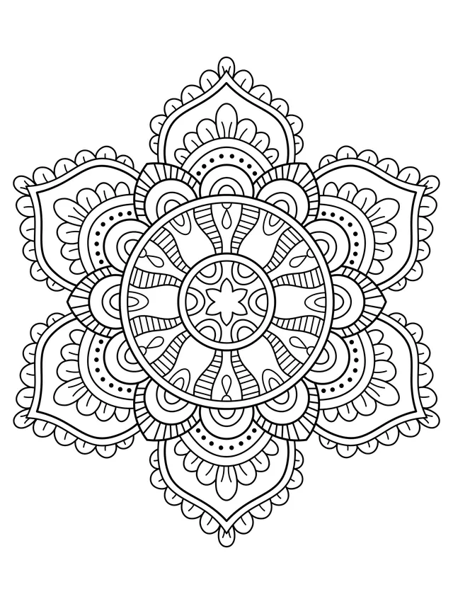 Colorful Mandala Pattern