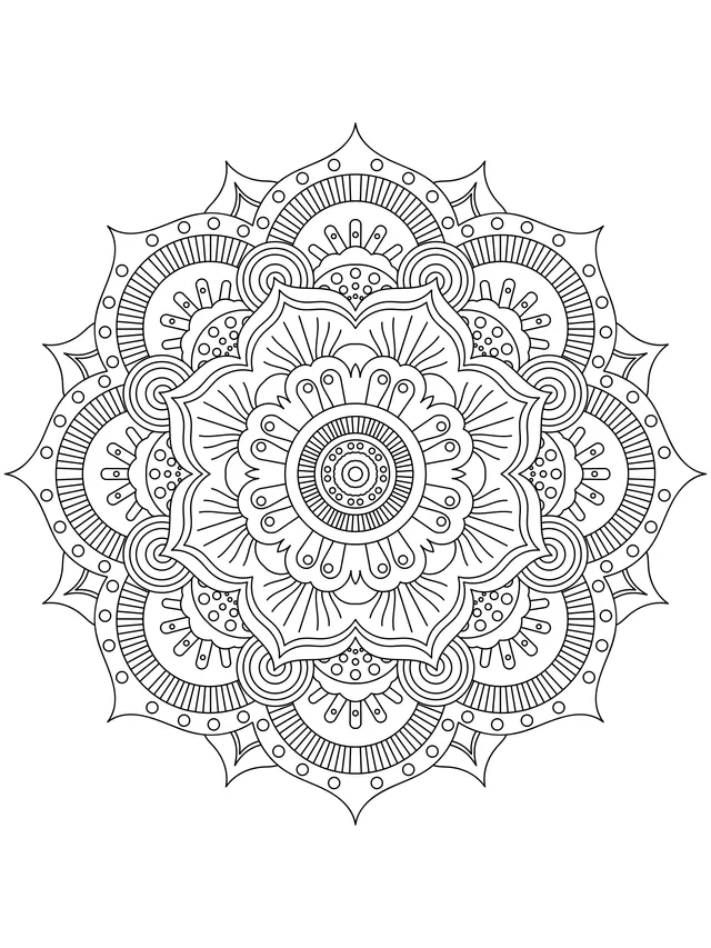 Colorful Mandala Pattern