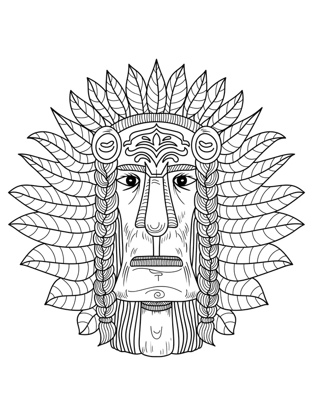 Native American Head