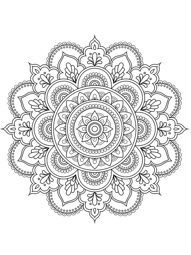 Colorful Mandala Pattern