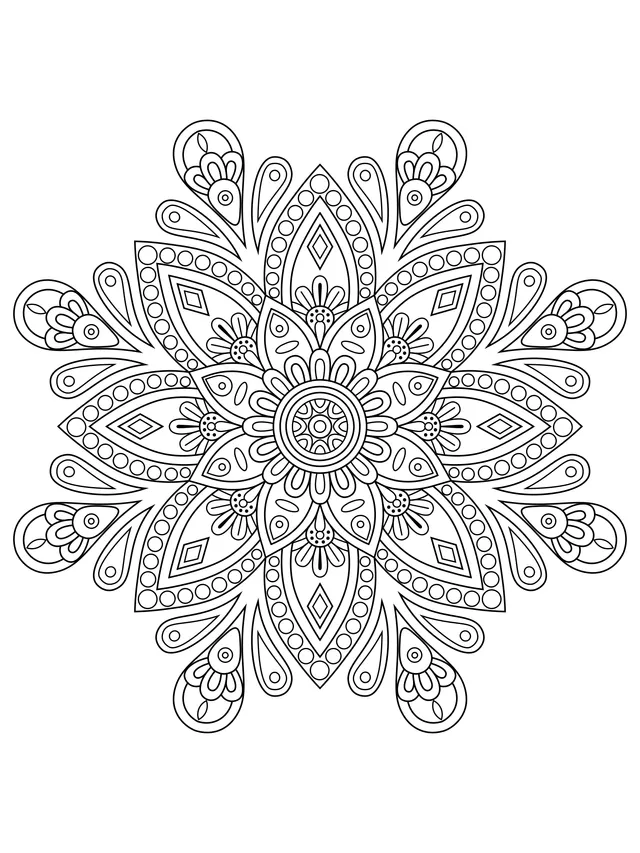 Colorful Mandala Pattern