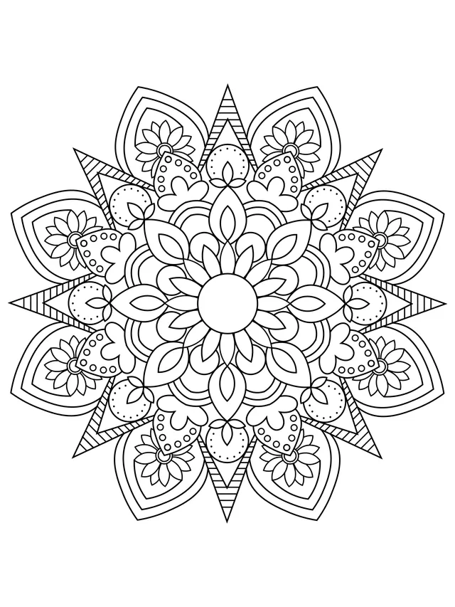 Colorful Mandala Pattern