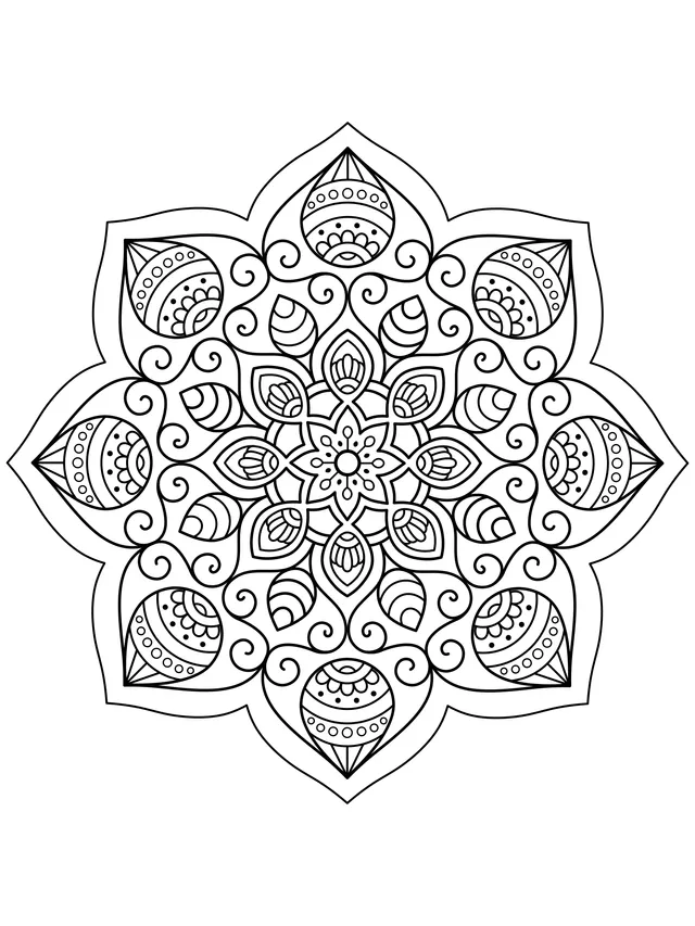 Colorful Mandala Pattern