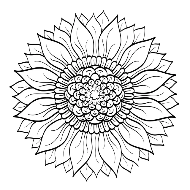 Sunflower Illustration