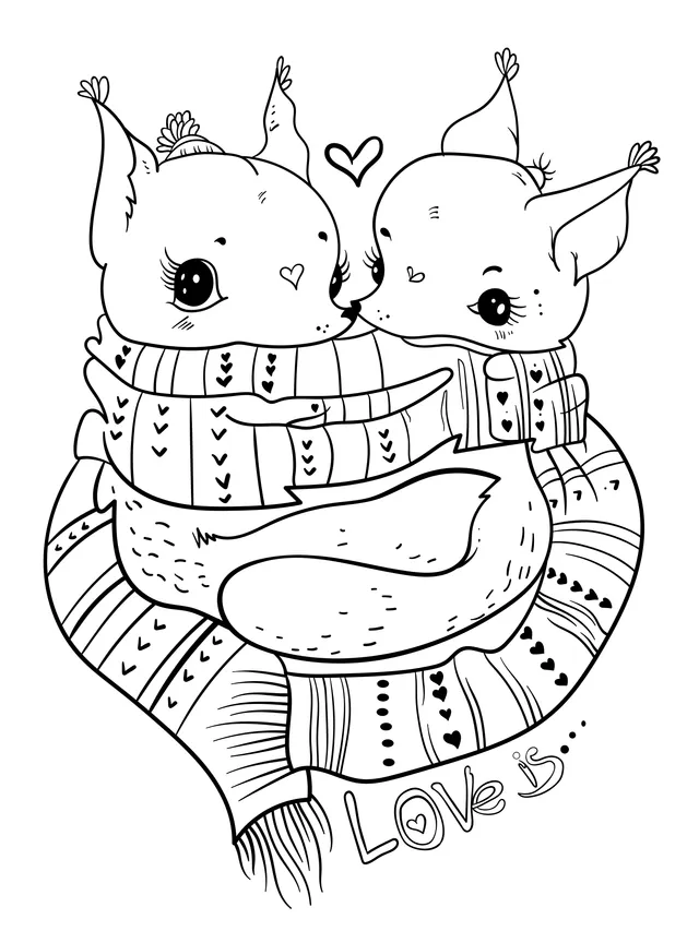 Squirrels Full of Love
