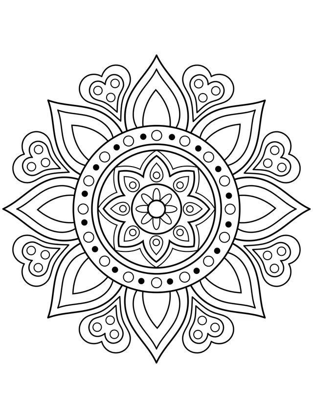 Colorful Mandala Pattern
