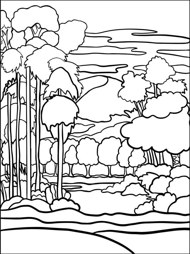 Lush Forest Scenery