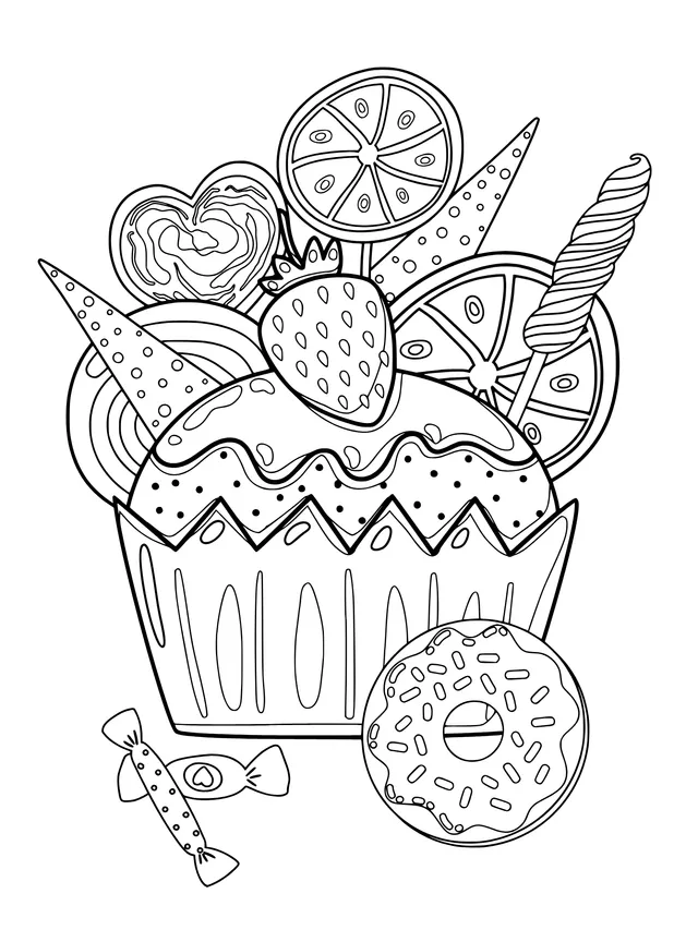 Colorful Dessert Collection