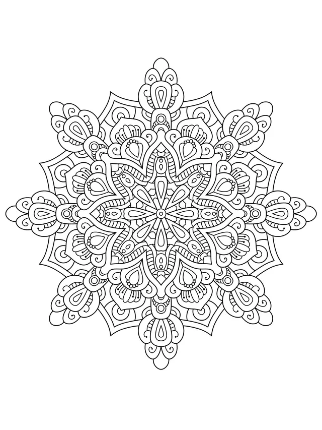 Colorful Mandala Pattern