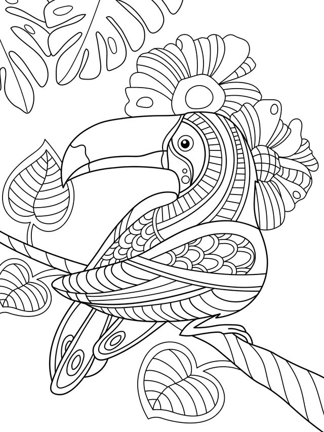 Colorful Toucan
