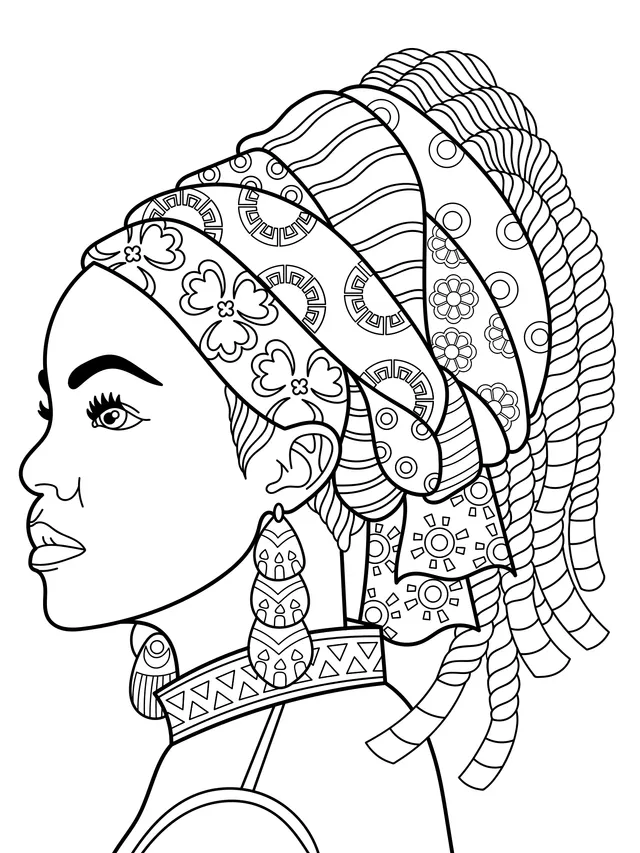 Woman with Headscarf