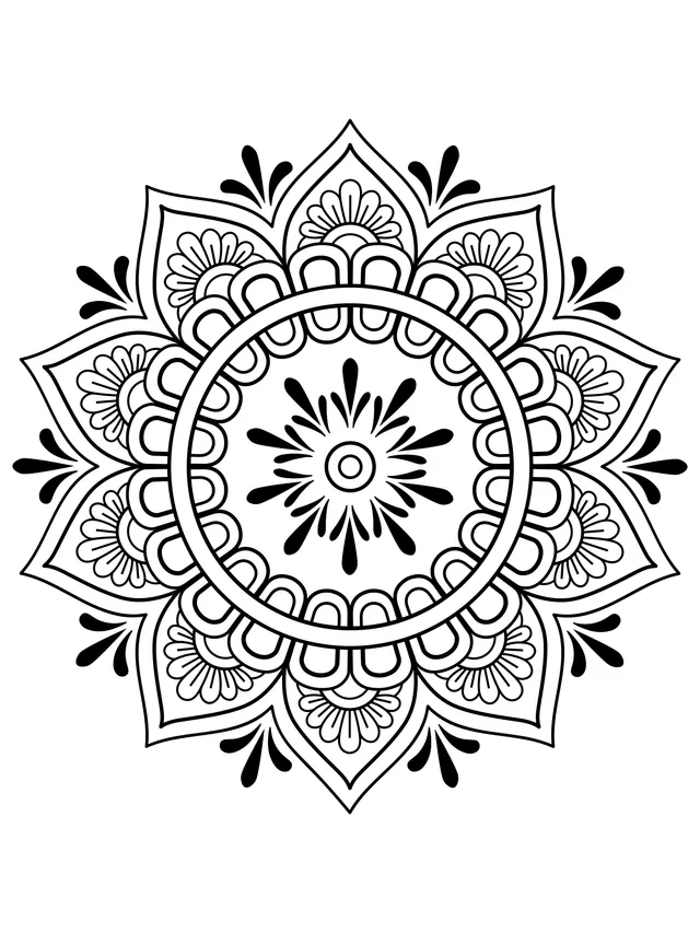Colorful Mandala Pattern