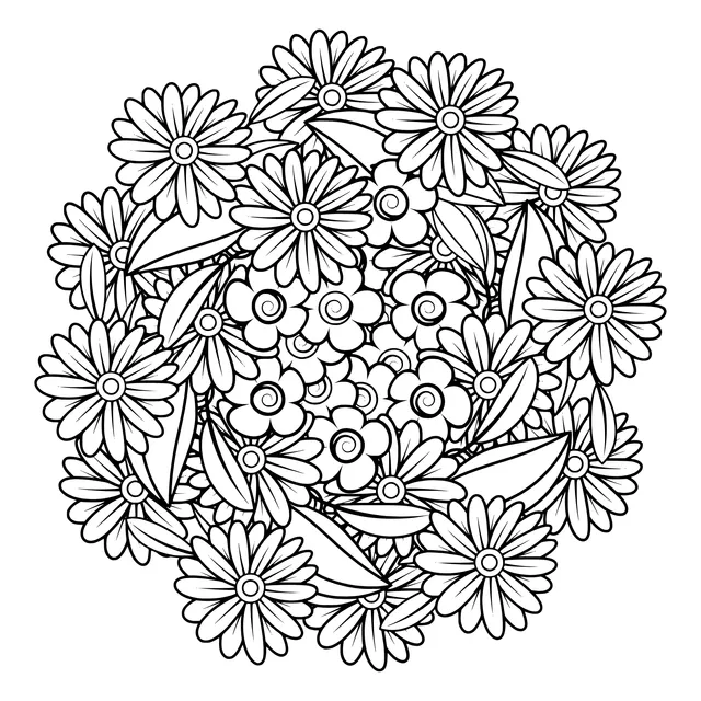 Colorful Flower Pattern