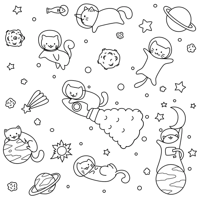 Cats' Space Adventure