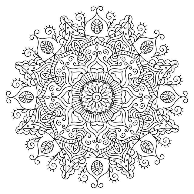 Colorful Mandala Pattern