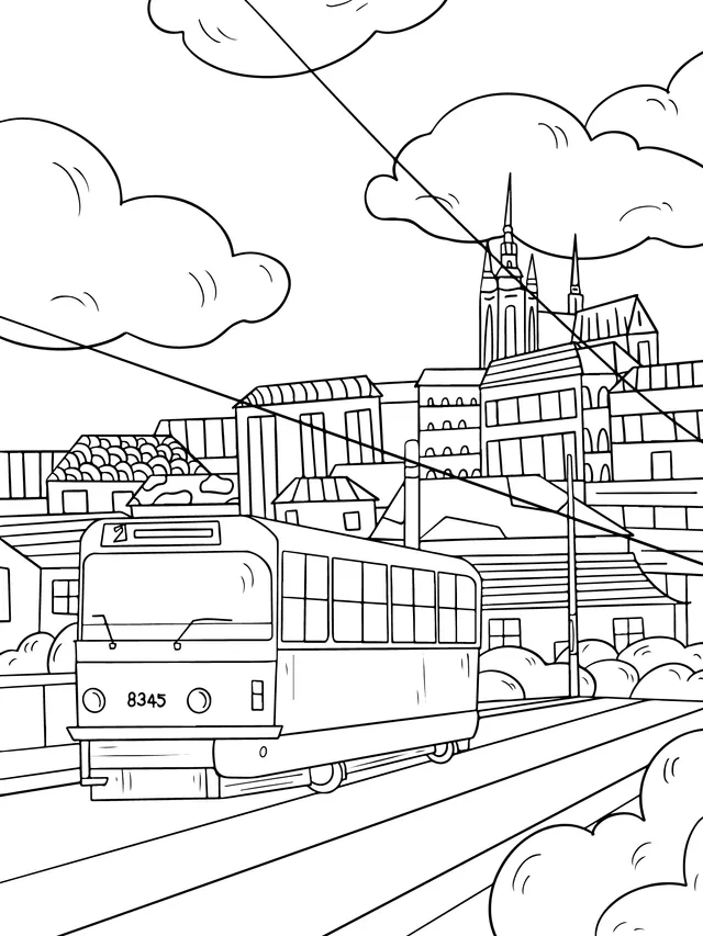 Tram in the City