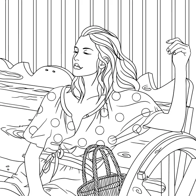 Resting Woman
