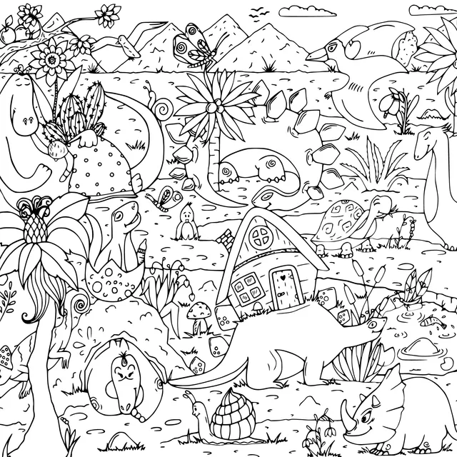 The Joyful Dinosaur Home