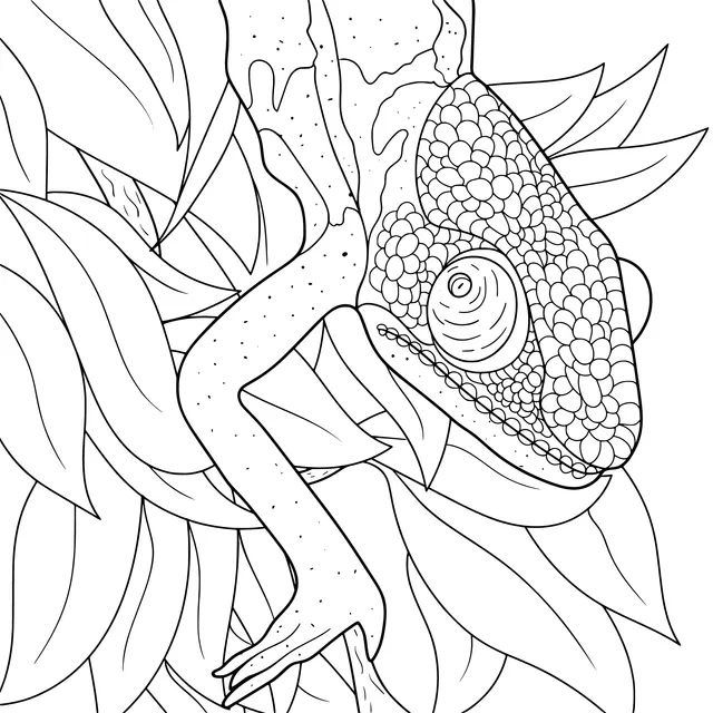 Chameleon on a Branch