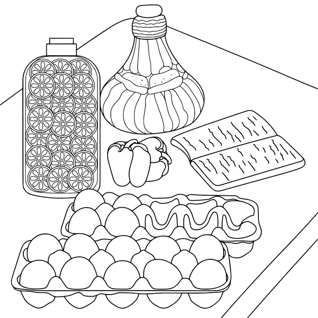 Collection of Diverse Ingredients