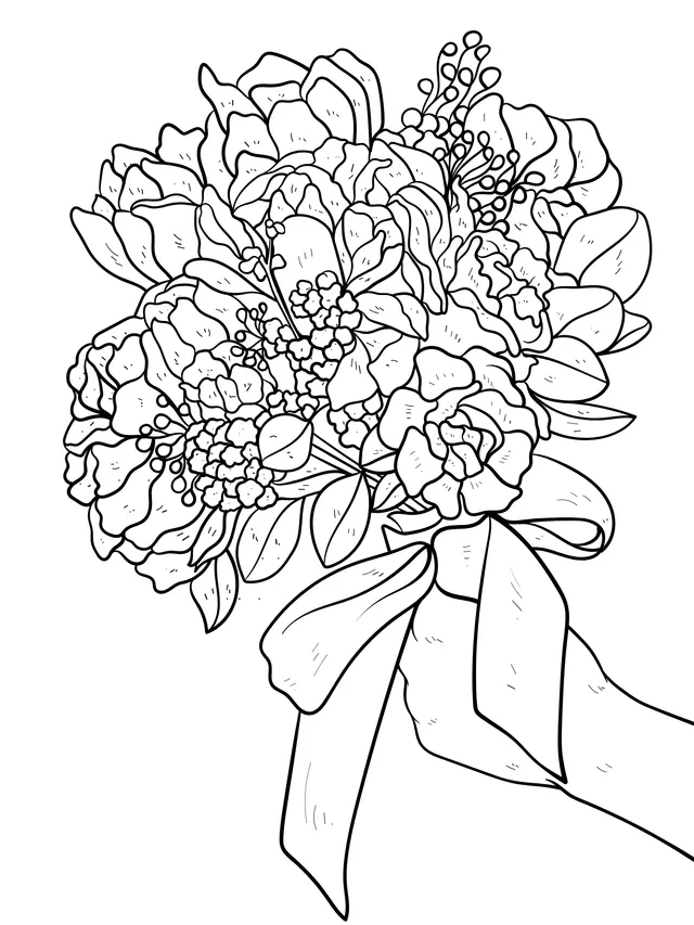 Bouquet in Hand