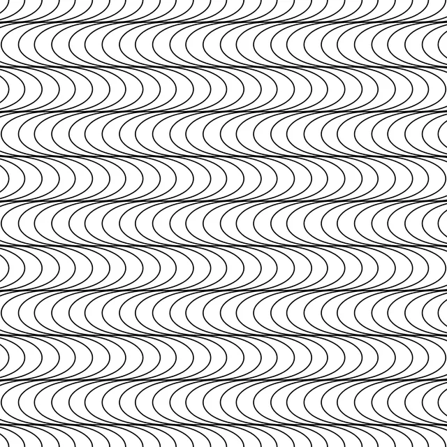 Colorful wavy - pattern