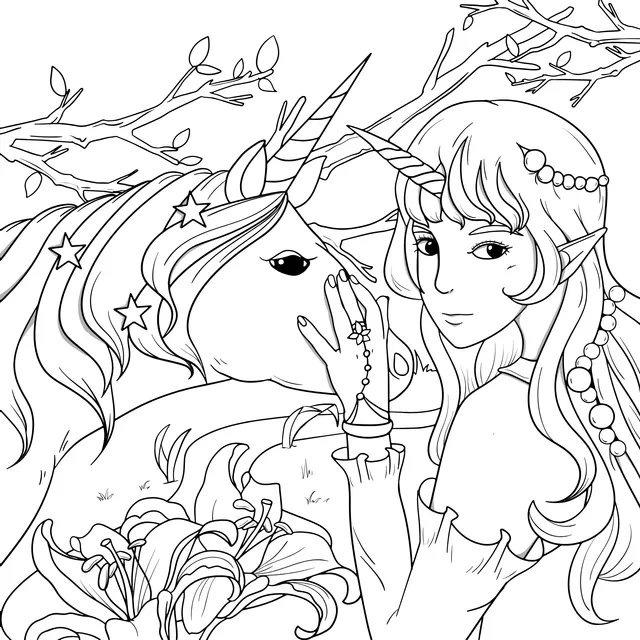 Maiden and Unicorn