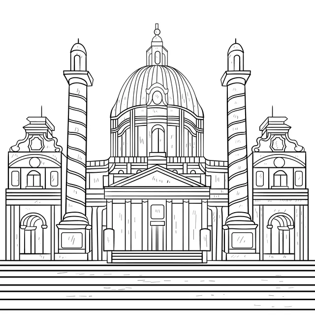 Magnificent Domed Building