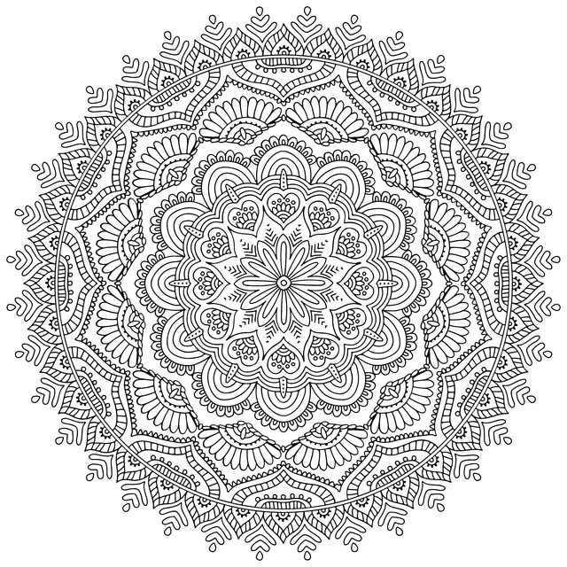 Colorful Mandala Pattern